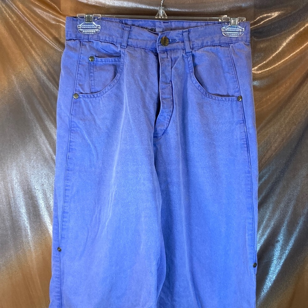 Vintage 80’s Rose hips by Espirit lavender baggy jeans. Pegged leg. 26”‎ waist F